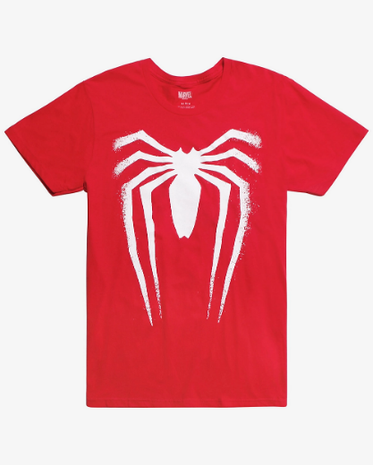spider man ps4 shirt